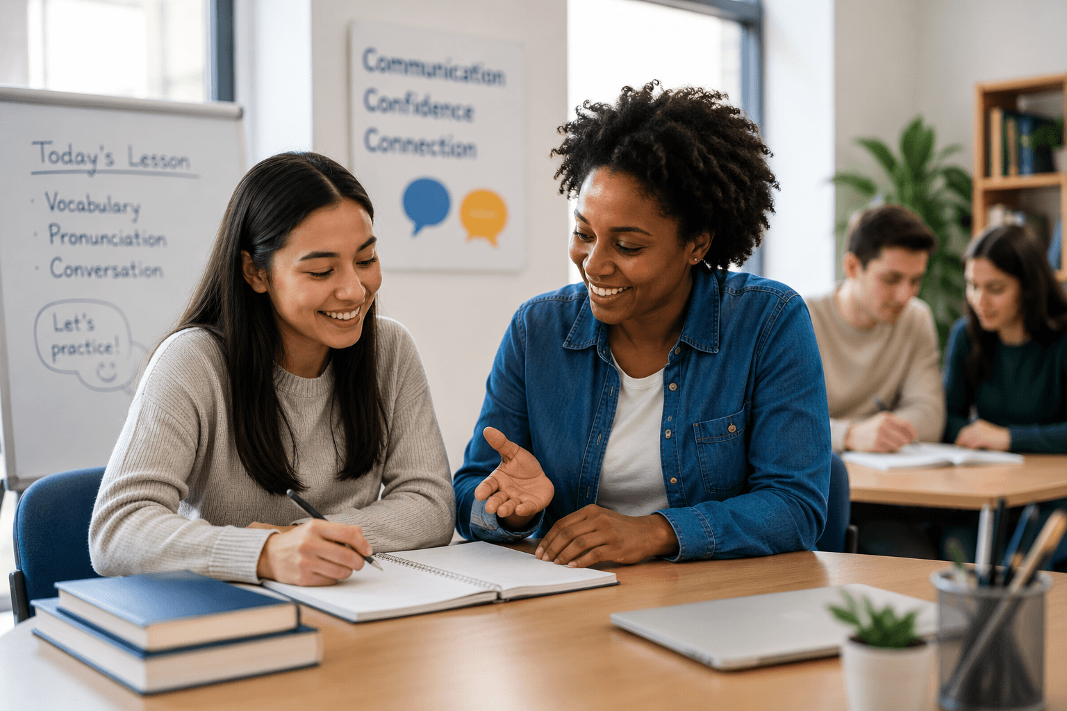 Language and communication support session