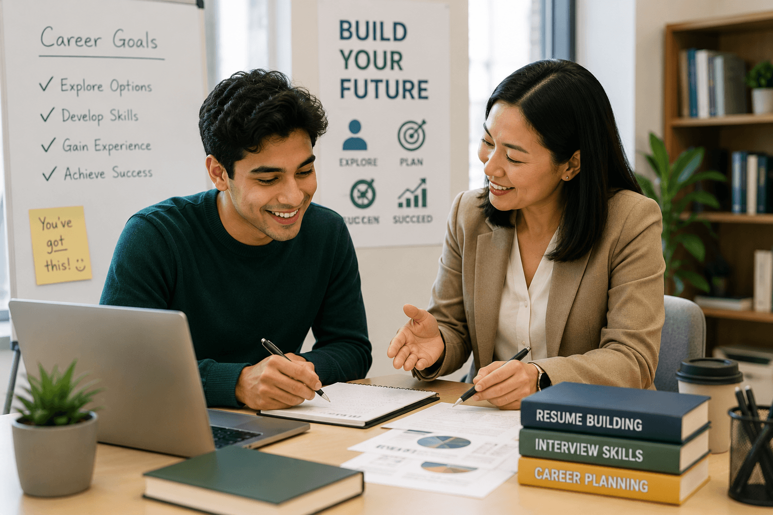 Career orientation and skills mentoring session