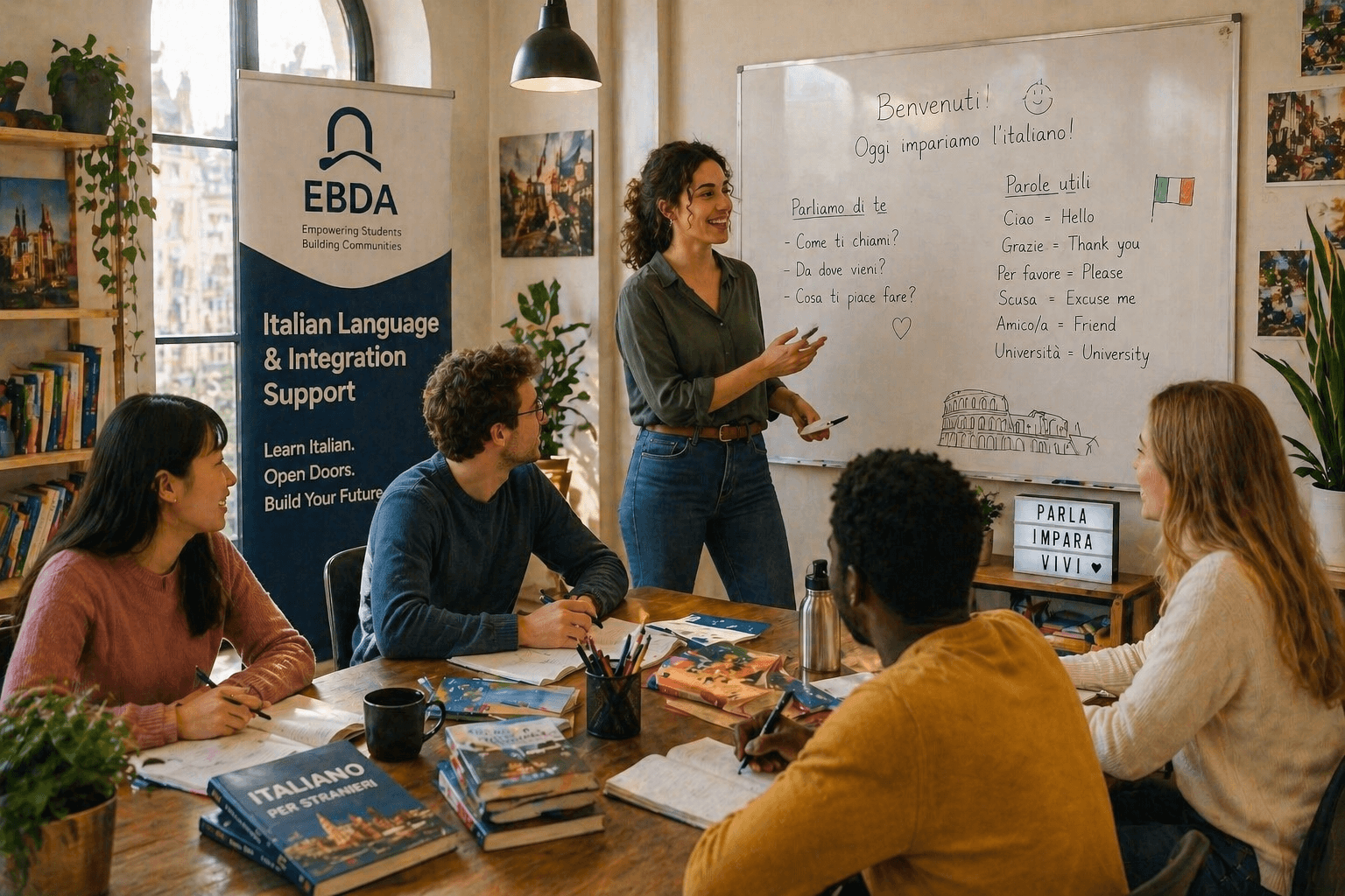 Italian Language Learning and Communication Program
